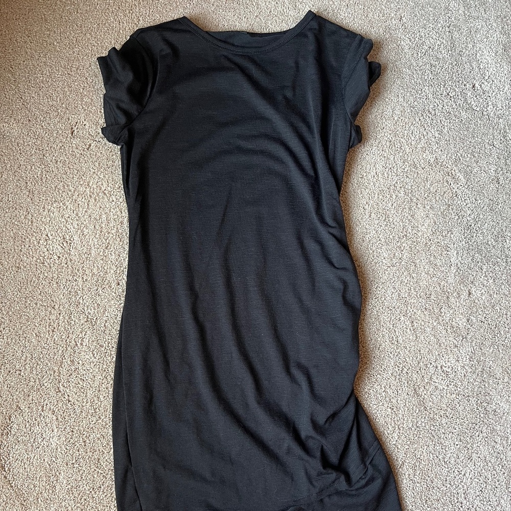 Dark Gray T Shirt Dress Size M